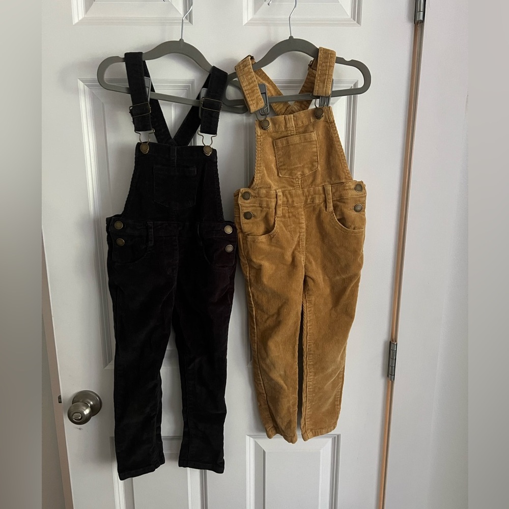 Set of two Jamie k boys courd overalls